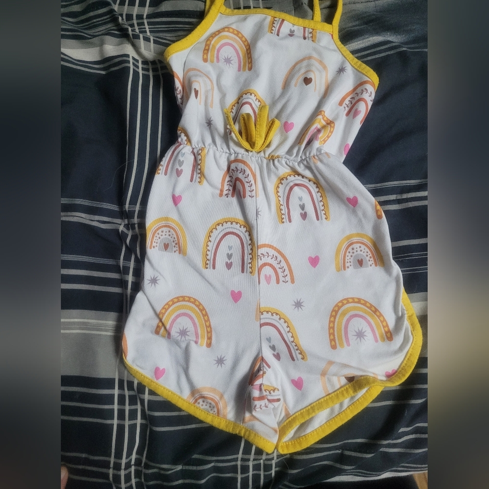 Shein 12-18m rainbow jumper